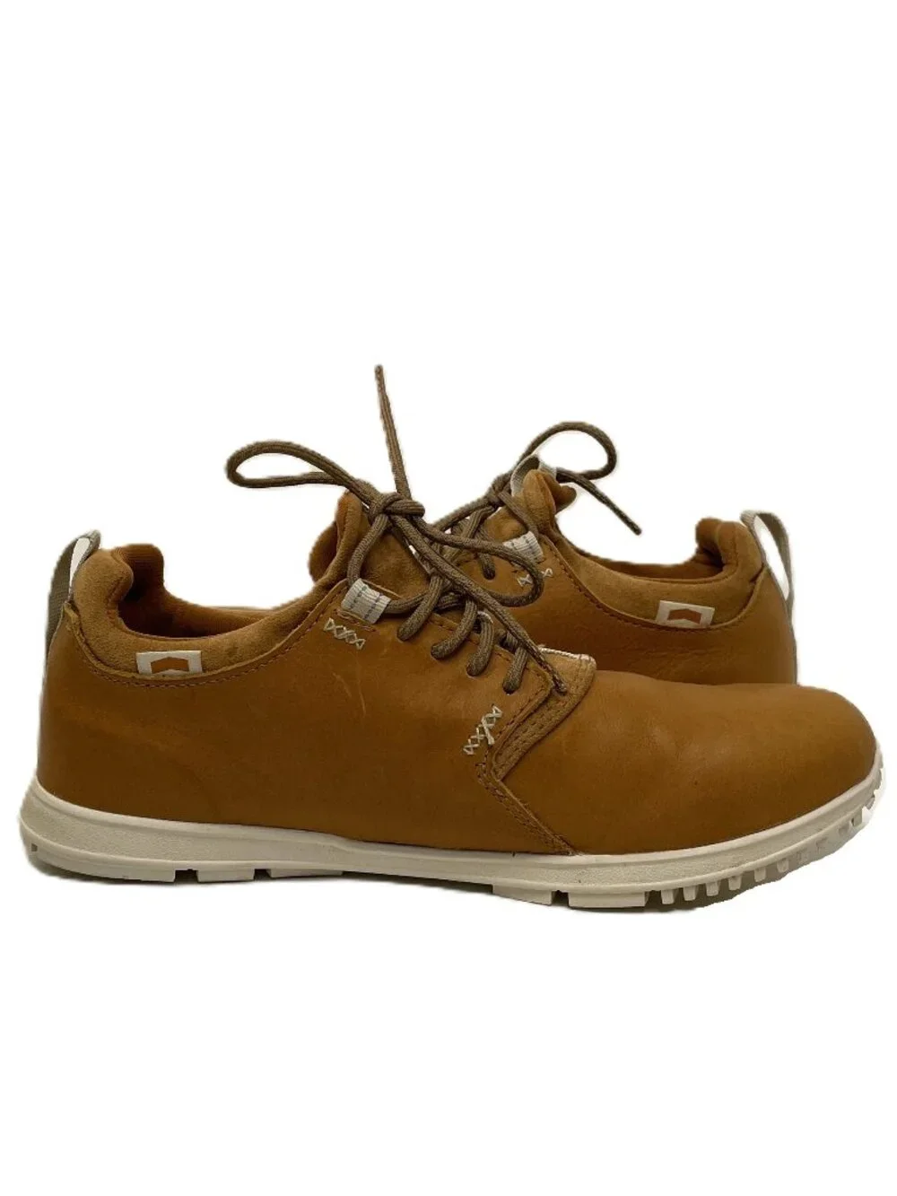 True Linkswear Golf Shoes Original Premium Men's Sz 10 Brown Full Grain Leather